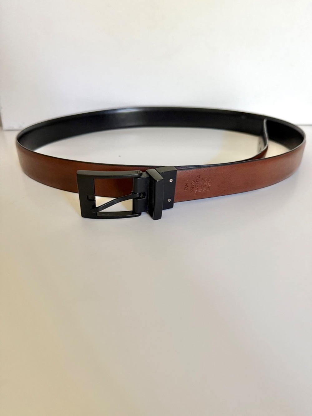 Kenneth Cole Reaction Men’s Reversible Belt Brown Black Size 40